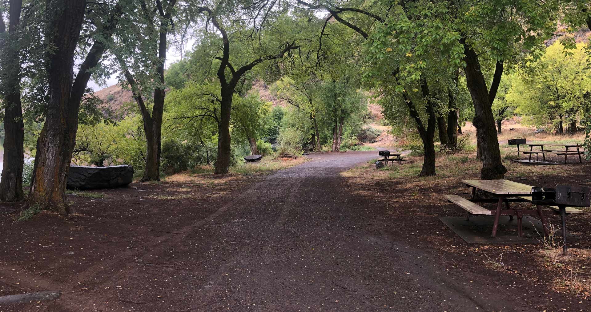 image of tent at Carters Landing