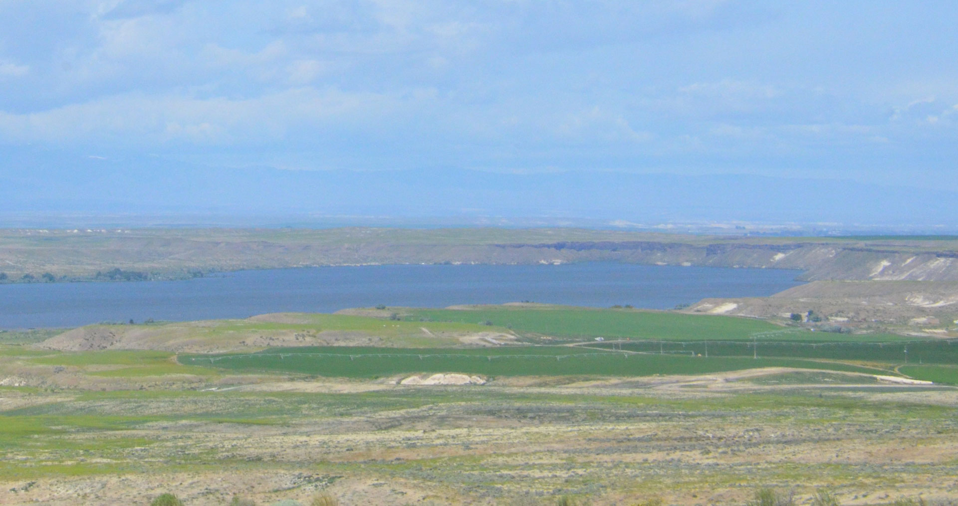 CJ Strike Wildlife Management Area view of the valley