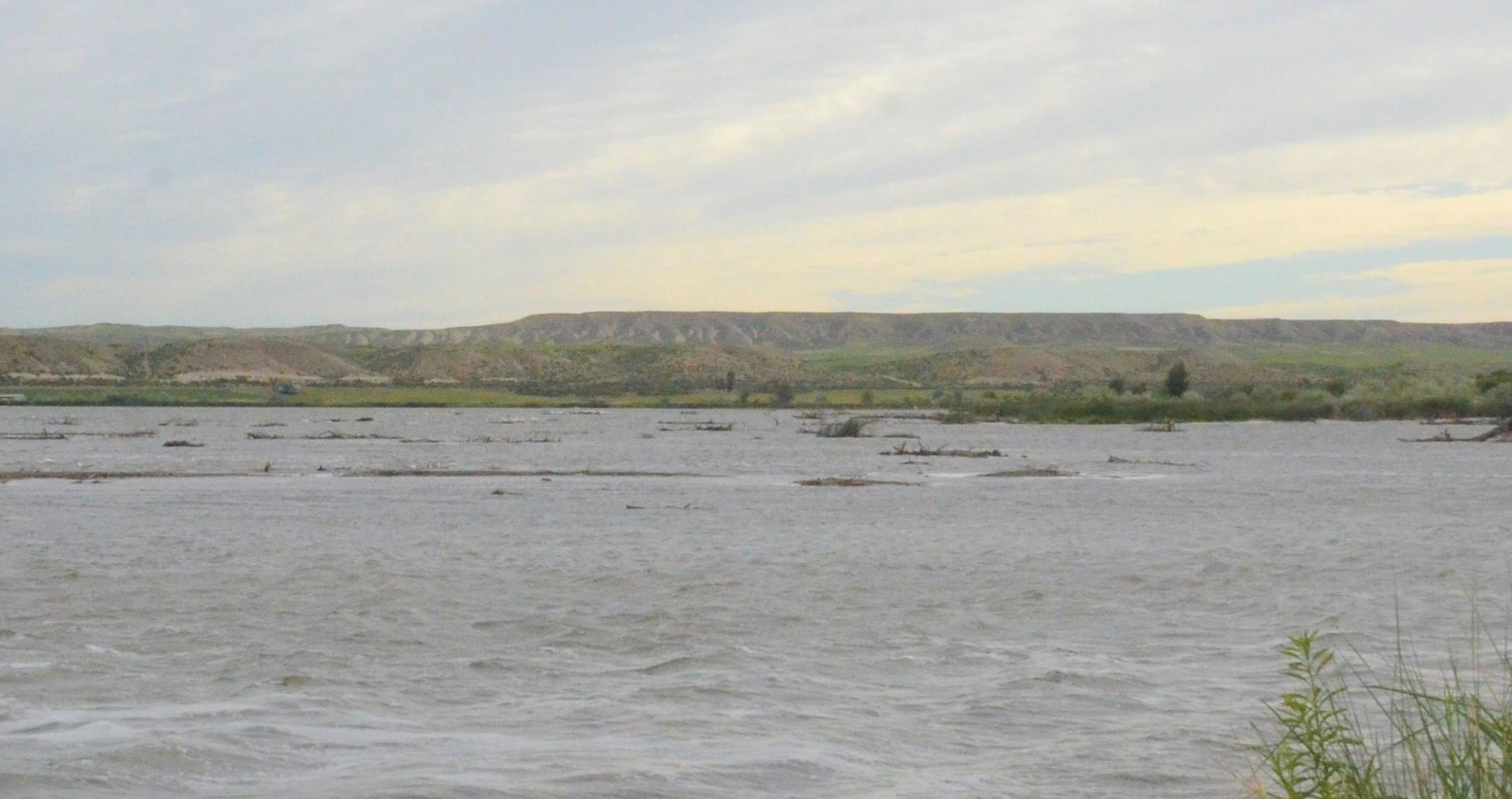 Jacks Creek on an overcast day