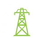 icon of a transmission line