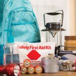 A safety first aid kit for camping