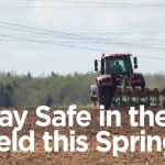 Tractor in a field