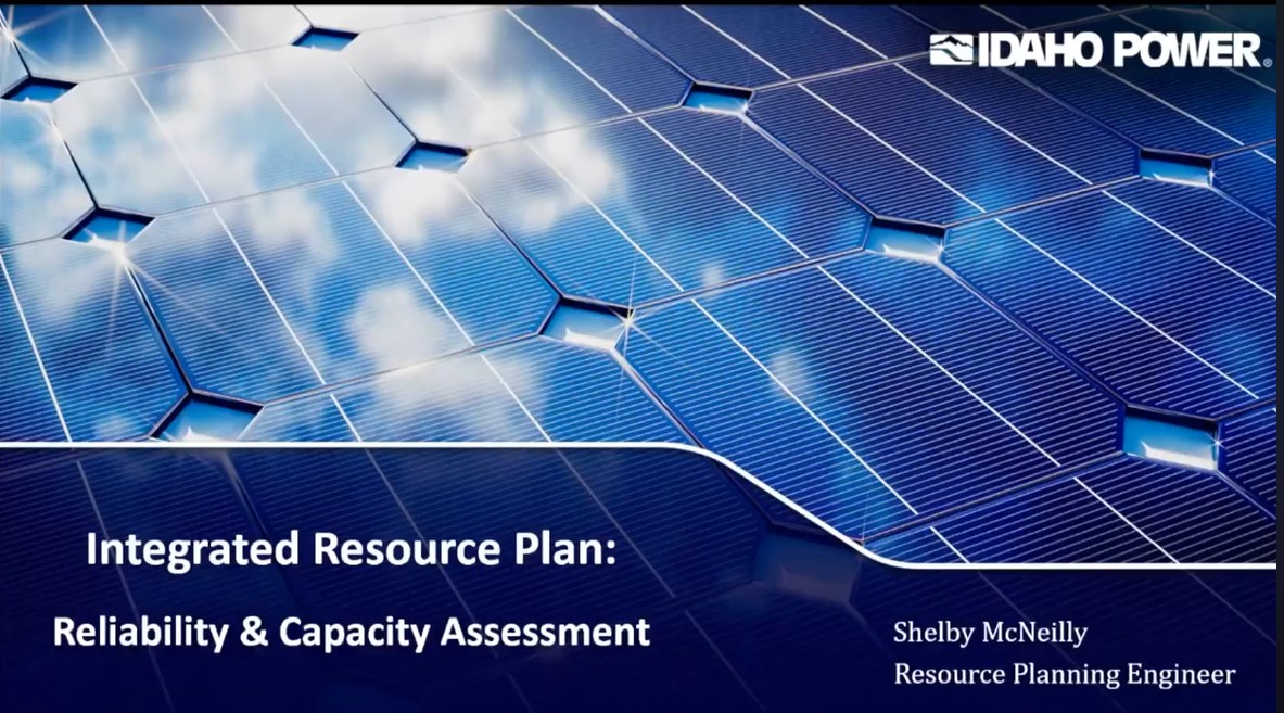 Reliability and Capacity Assessment overview video