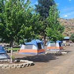 Tents at McCormick campground